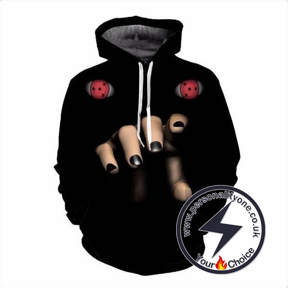 Naruto - Itachi Genjutsu 3D - Naruto Hoodies